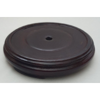 Chinese onderzetter, rood-bruin 